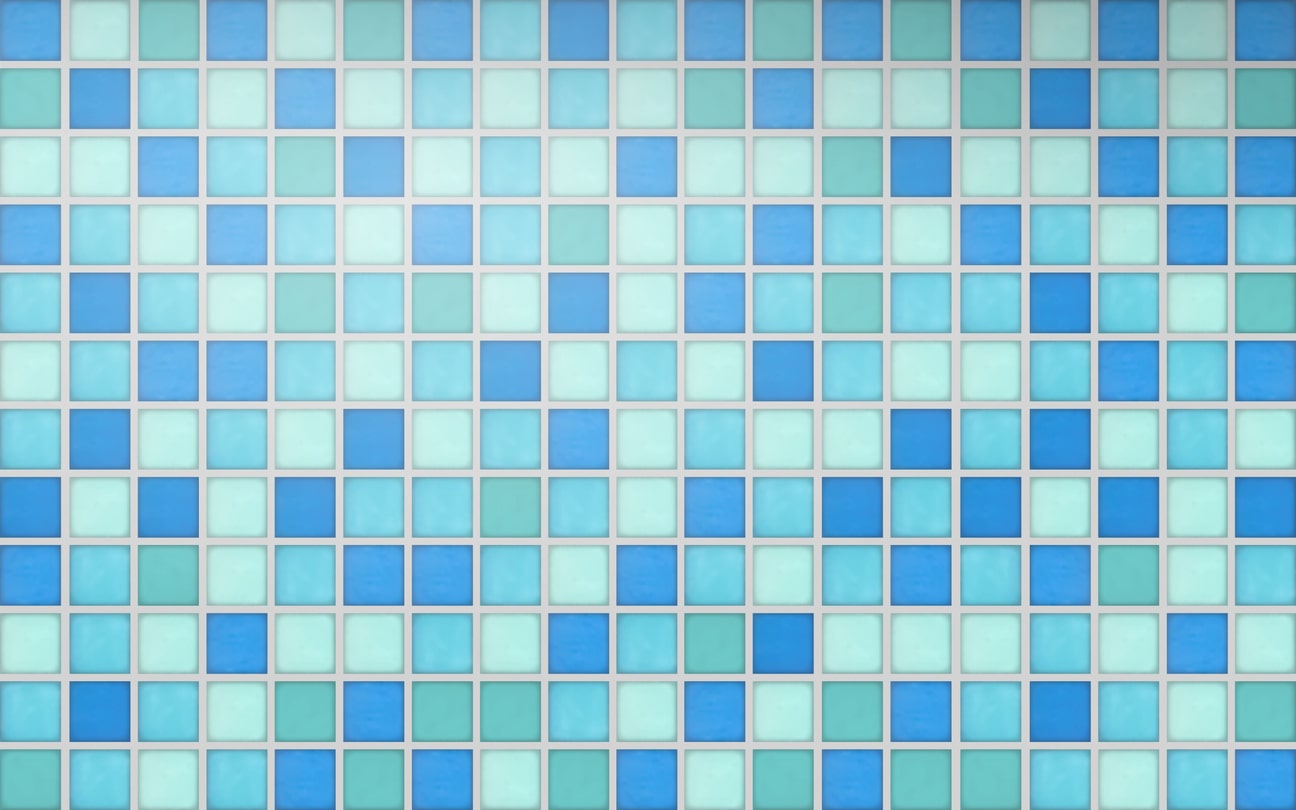 colored pool tiles